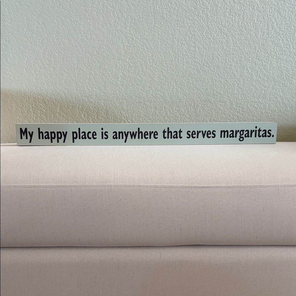 Hallmark Gray Decorative Sign, NEW